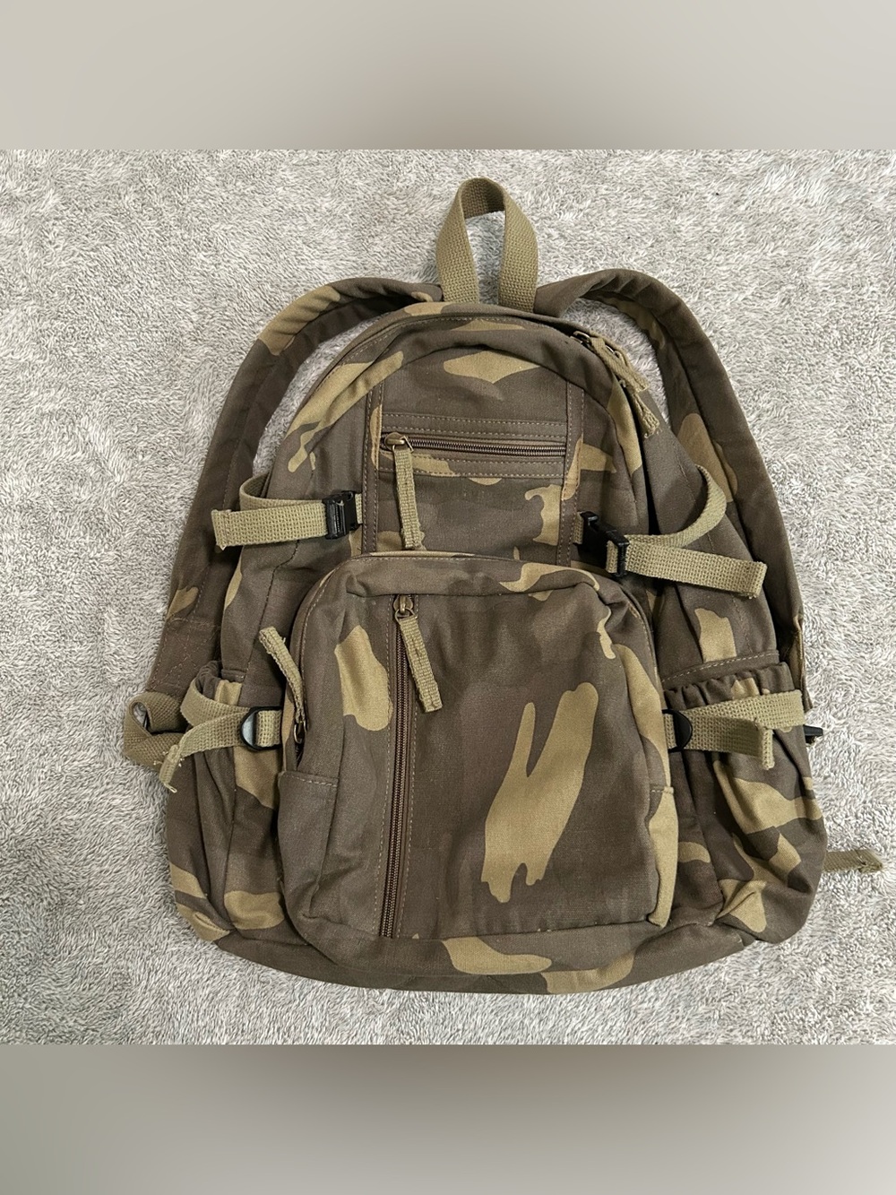 Rothco Vintage Canvas Camo Backpack – 24L
